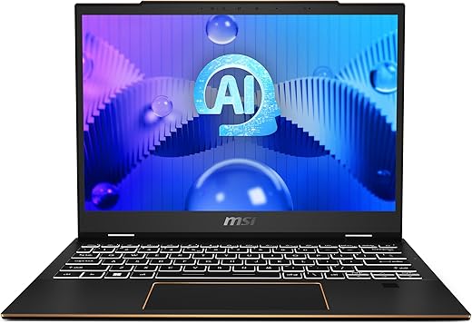 MSI Summit E13 AI EVO A1MTG-023ES – Laptop 13 Inch FHD+ Touch (Intel Core Ultra 7 155H, RAM 32GB, 1TB SSD, Windows 11 Pro) Black, Spanish QWERTY Keyboard
