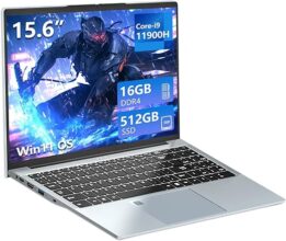 Amazon rebaja este Portátil AUKABREX Core i9 de 15,6″: ¡máxima potencia a precio sorpresa!