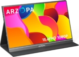 Ofertón en Amazon: ARZOPA S1 15,6″ Full HD, la pantalla portátil perfecta para trabajar y jugar en cualquier sitio