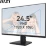 Monitor profesional MSI MP252: texto nítido y colores fiables, ¡últimas unidades en Amazon!