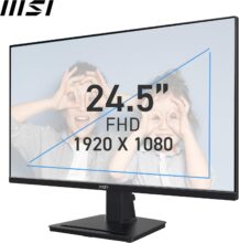 Monitor profesional MSI MP252: texto nítido y colores fiables, ¡últimas unidades en Amazon!