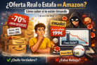 Cómo saber si una oferta de Amazon es real o te están timando
