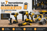 Las 7 herramientas de batería que merecen la pena de verdad si te inicias en el bricolaje