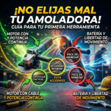 Cómo elegir una amoladora angular sin equivocarte (aunque sea tu primera herramienta)