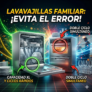 Lavavajillas para familias numerosas: cuál elegir si pones dos ciclos al día