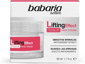 Amazon deja tirada de precio la crema facial Babaria Total Lift: baja a 3,59€ y este chollo antiedad puede desaparecer hoy