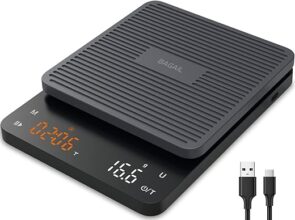 Amazon deja temblando el precio de la BAGAIL para café: precisión de 0,1 g, temporizador y un 41% de descuento para los más cafeteros