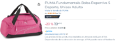Bolsa Deportiva PUMA rosa: ¡La tendencia que está arrasando en Amazon!