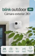 Amazon hunde la Cámara exterior Blink 2K+ hasta 154,99€: vigilancia más nítida con un 50% de descuento