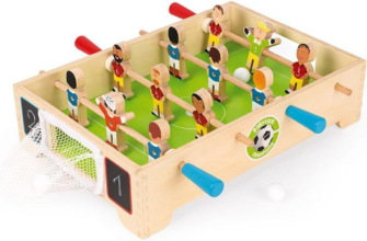 Mini futbolín de mesa Janod madera al -31% en Amazon: juguete de calidad para niños desde 3 años por 23,99€