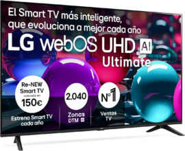 Televisores y monitor LG con hasta un 31% de descuento en Amazon: Smart TV 4K, Full HD y monitor UltraFine desde 209€