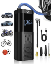 Los mejores compresores portátiles por menos de 30€ en Amazon: infladores con buenas valoraciones desde 17€