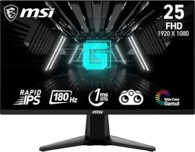 Chollazo gamer: Amazon liquida el Monitor Gaming MSI G255F de 24.5″ con rebaja brutal ¡Corre!